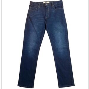 Next Women's Dark Blue Straight Leg Stretch Jeans